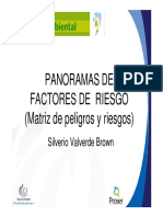 Panorama de Factores de Riesgos