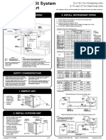 Typical Piping and Wiring 3. Install Refrigerant Piping: 6 To 12 / Ton Condensing Units 6, 7 / and 10 Ton Heat Pump Units