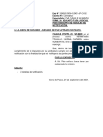 Adjunto Tasa Judicial Por Concepto de Cédulas de Notificación.