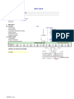 Input Data: Package: Bridge Name: Pier Name: 1. General Input Data