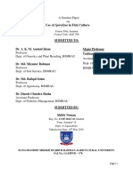 Use of Spirulina in Fish Culture 13-05-3016