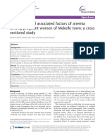 Prevalence and Associated Factors of Anemia Among Pregnant Women of Mekelle Town: A Cross Sectional Study