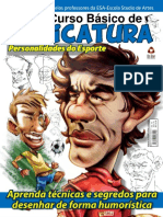 Guia Curso Básico de Caricatura - Personalidades Do Esporte - Edição 01 (2020-10)