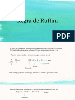 Regra de Ruffini