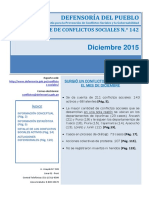 Reporte Conflictos Sociales 142