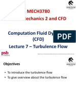 MECH3780 Fluid Mechanics 2 and CFD