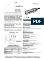 Pressure Transmitters: PXT-K Series