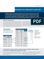 Des Case Iso Cleanliness Guidelines For Hydraulic and Lube Oils