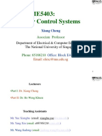 EE5103/ME5403: Computer Control Systems: Associate Professor