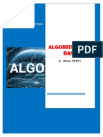 Cours - Licence1 - Informatique - Algorithme - de Base - IUA