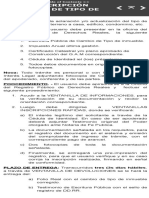 Manual de Procedimientos Del Registro Público de Derechos Reales I. Trámites de Inscripciones Rápidas 6. Sub Inscripción de