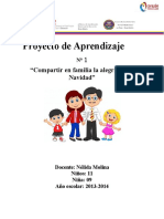 1° Proyecto de Aprendizaje Nelida 2013-2014