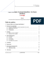 Algo1 Apad 2015 s1 Cours - Python Corrige