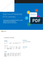 Sample Migration TCO - Rebuild (MS)