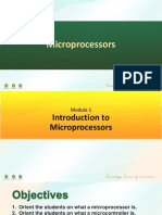 Module 01 Introduction To Microprocessors