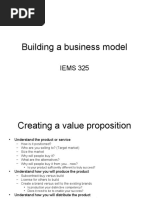 Building A Business Model