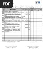 Acta de Transferencia de Vacuna