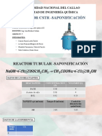 Informe N°3 - Reactor CSTR Saponificación