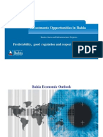 Investments Opportunities in Bahia: Predictability, Good Regulation and Respect For Contracts