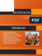 METEORIZACION