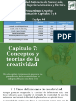 Presentacion Cap 7-8 Pensamiento Creativo