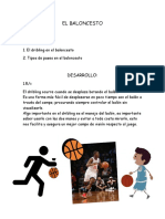 EL BALONCESTO - Dribling y Pases