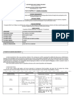 Course Syllabus in Modern Geometry: Concepcion Holy Cross College College of Education Department