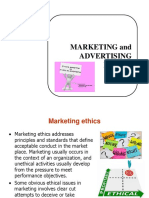 Marketing and Advertising Ethics