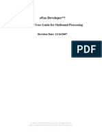 Efax Developer Universal User Guide Outbound