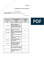 1-B Inventory of LGU Functions, Services and Facilities For Barangays (Annex E-2)