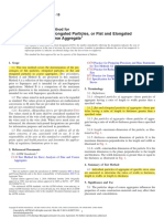 ASTM D4791 - 10 Flat and Elongated Particles in Coarse Aggregate