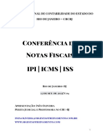 Apostila Conferência de Notas Fiscais IPI - ICMS - ISS 202199+