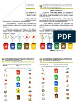 2º Ano - Ciências - Higiene Ambiental