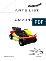 Parts List CMX1402