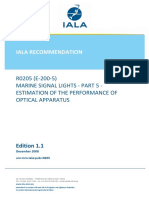 R0205 Marine Signal Lights Part 5 Estimation of The Performance of Optical Apparatus E 200 5 Ed1.1 December 2008 1