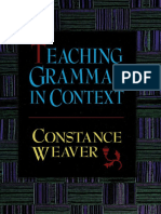 Teaching Grammar in Context