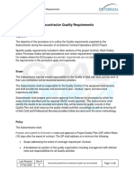 Attachment 07 - Subcontractor's Quality Management Requirements