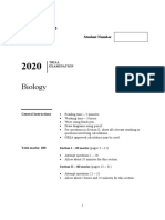 Biology Trial 2020 Exam Choice-2