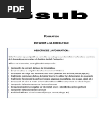 Programme Formation Initiation À La Bureautique 32h CréActifs 2017