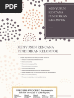 Menyusun Rencana Pendidikan Kelompok