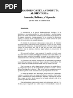 Trastornos de La Conducta Aliment Aria