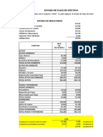 Ejercicio Propuesto 2 Estado de Flujo de Efectivo