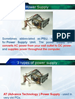 LESSON 5 - Parts and Function (Power Supply Unit)