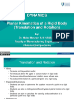 Kinematics - Translation and Rotation