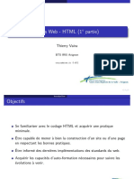 Cours Web - HTML (1° Partie)