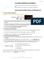 Chapitre 3 Le Modele Ondulatoire de La Lumiere