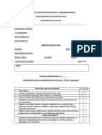 Ficha de Observacion de Residencia Pedagogica 2021.