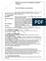 Earthworks Method Statement - 1