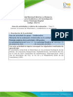 Guía de Actividades y Rúbrica de Evaluación - Unidad 3 - Fase 3 - Conocer El Proceso de Fotosí - Ntesis y Metabolismo en Las Plantas