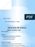 Earth and Life Science